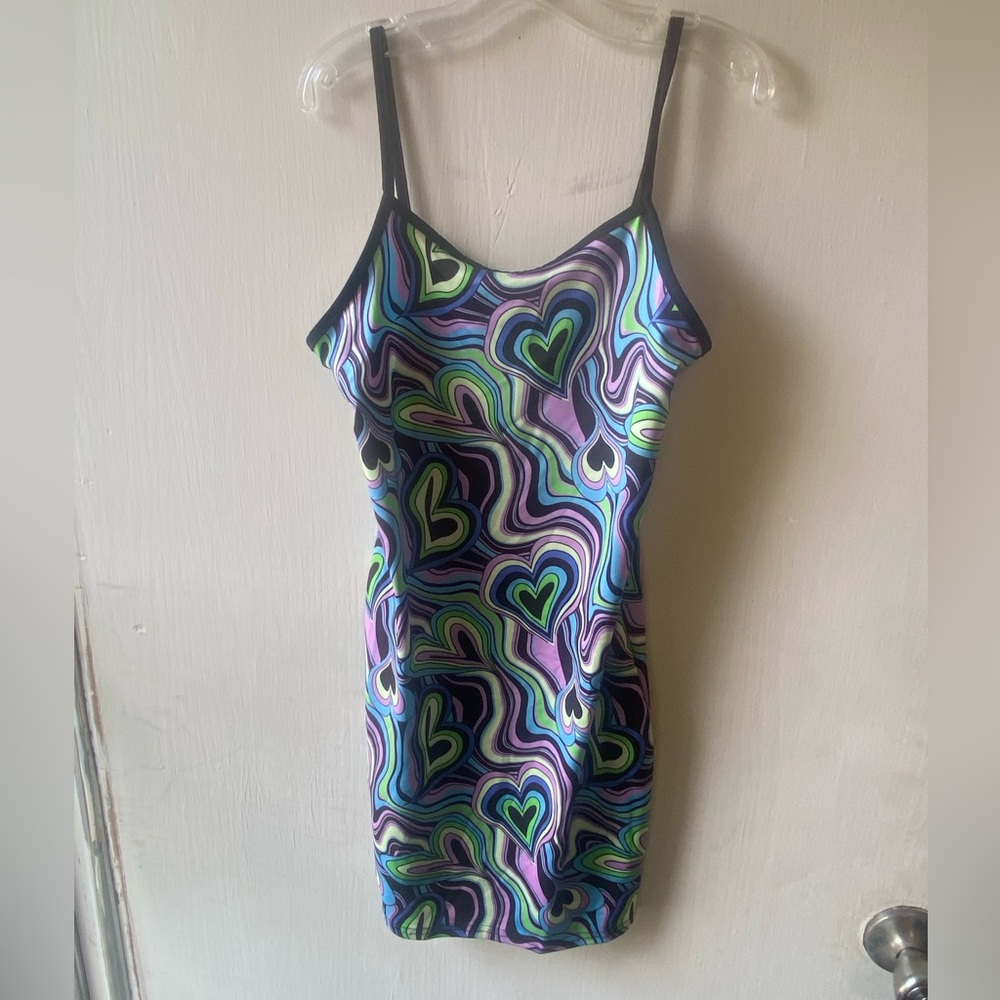 SHEIN Multicolor Patterned Dress, Girls size 10